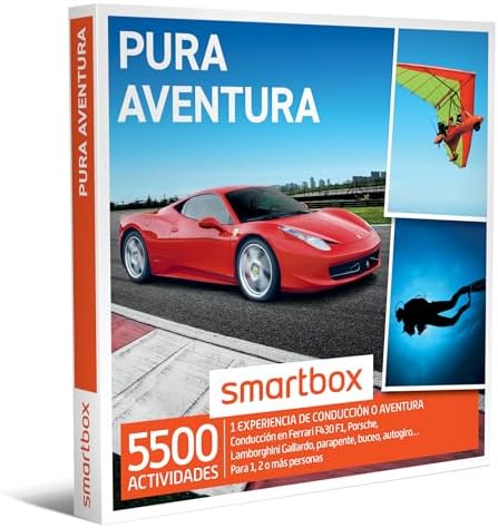 Smartbox - Caja Regalo para Hombres - Pura Aventura - Caja Regalo...