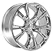 OE Wheels JP16 20 Inch Rims Fit Jeep Grand Cherokee Spider Monkey SRT8 Style 5x127 20x8.5 Chrome - Hollander 9113 (Set of 4)
