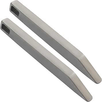 Titanium Pry Bar, 2 Pcs | EDC Keychain Prybar, Bottle Opener, Box Opener, Screwdriver, Multi-purpose tools