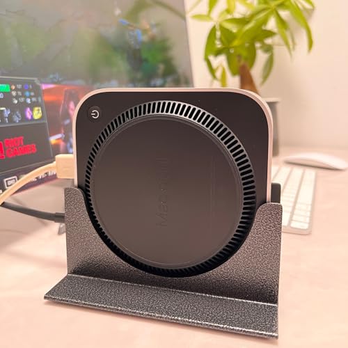 Soporte vertical Mac mini M4 Fangool metálico miniatura 4