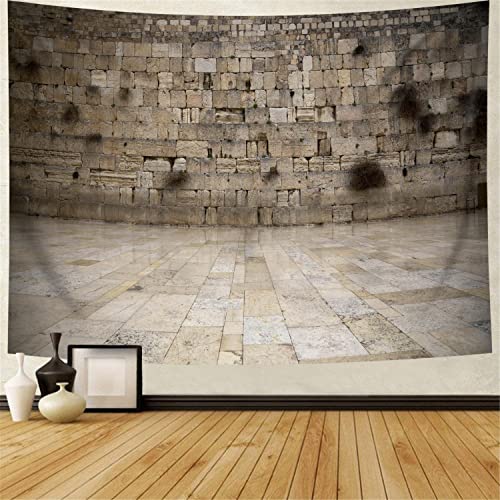Western Wall Jerusalem Tapestry 80x60in Wall Art