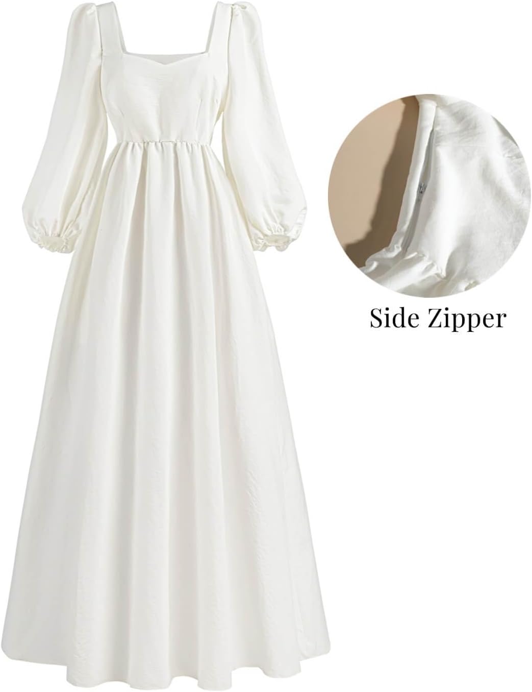 Nuoqi Renaissance Dress Women Victorian Dress with Medieval Corset 2 Piece Set 1800s Costume - Image 6