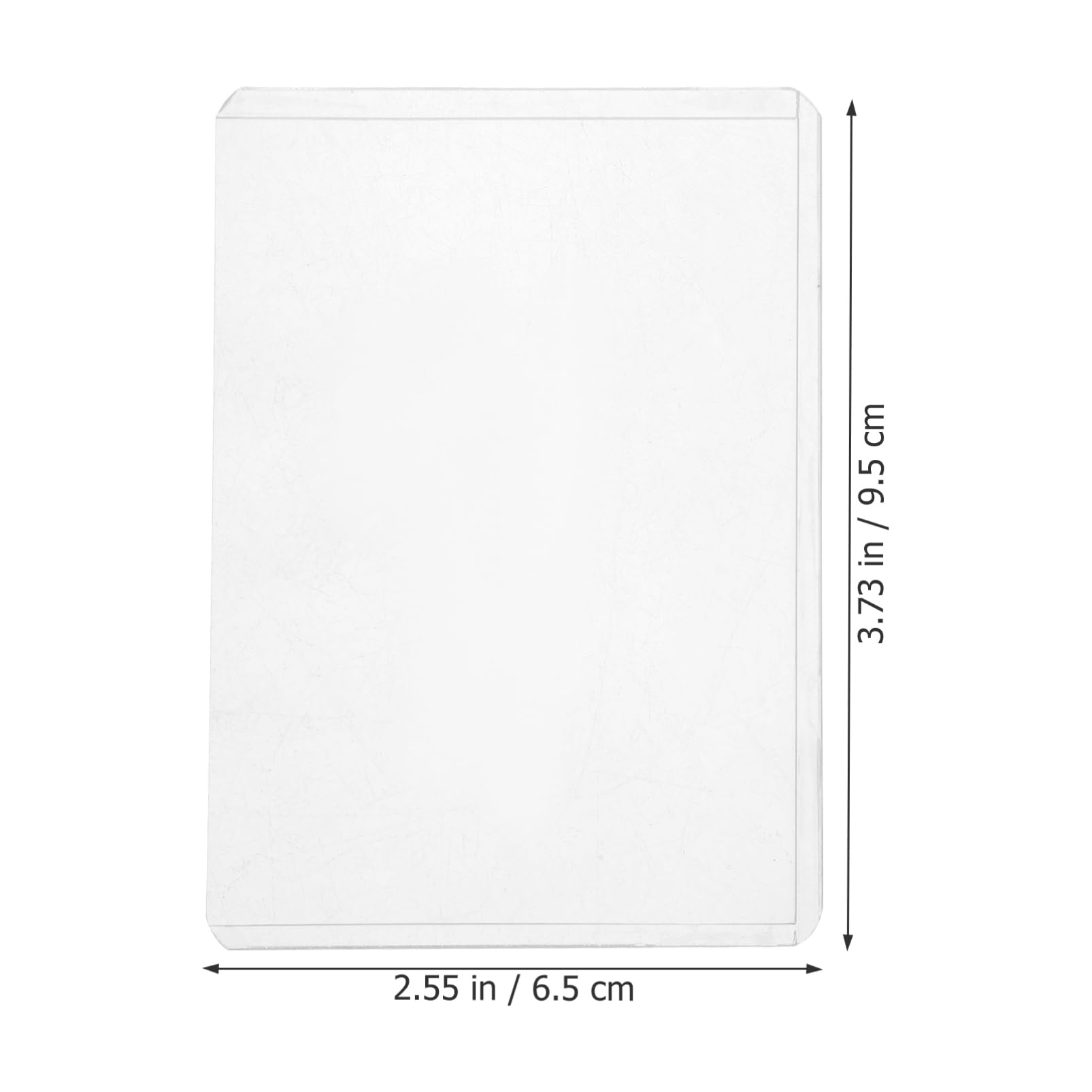 NUOBESTY 5 Set Custodia Protettiva Per Delle Celebrità Copertina Delle Carte Custodie Per Carte Collezionabili Bustine Trasparenti ie Trasparenti Per 20 Pezzi * 5