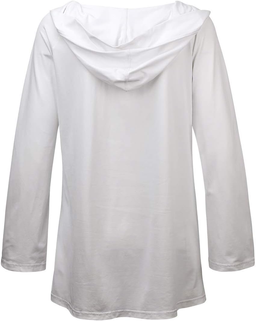 UV SKINZ Women’s UPF 50+ Beach Cover Up with Hood – Sunblock Fabric