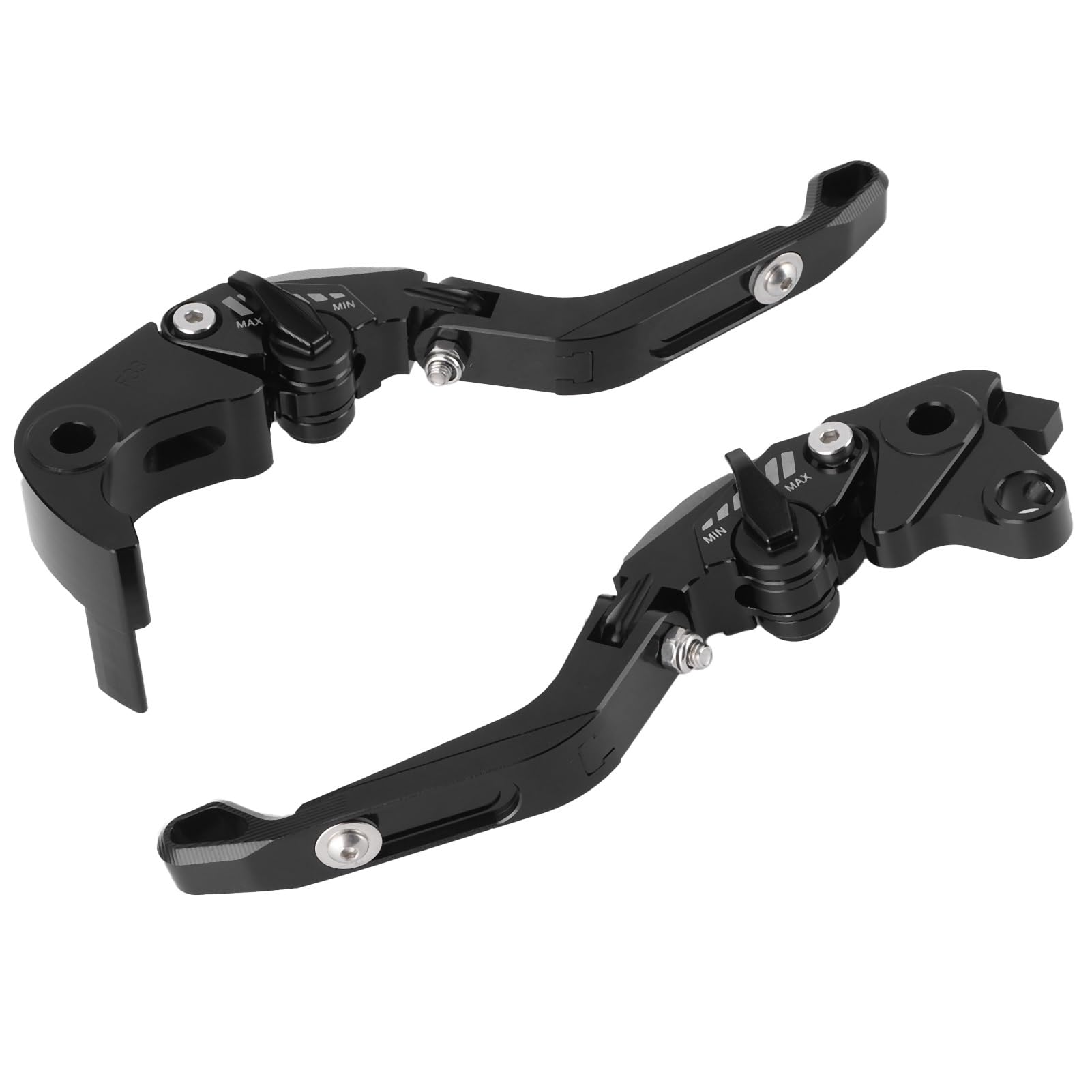 Qiilu 1 paire de leviers d'embrayage de frein pour CB1000R/CBR1000RR/FIREBLADE/VFR1200/F(F‑33/H‑33) U4d304