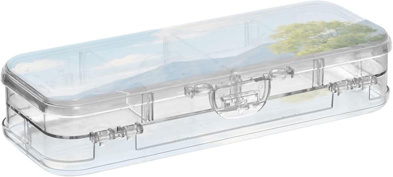 صندوق تخزين أقلام مصمم على شكل زهرة اللفت الصفراء، حاويات تخزين أقلام شفافة ذات طابقين لمستلزمات القرطاسية مع غطاء كبس