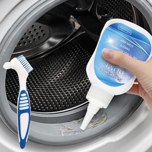Sugelary Mold Stain Cleaning Gel 8 fl oz All Purpose Cleaner for Washing Machine Gasket Grout Caulk Shower Sink and Bathroom Surfaces
