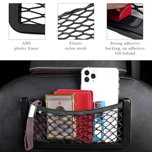Filet de voiture pour smartphone évitant les chutes d'objets - 3