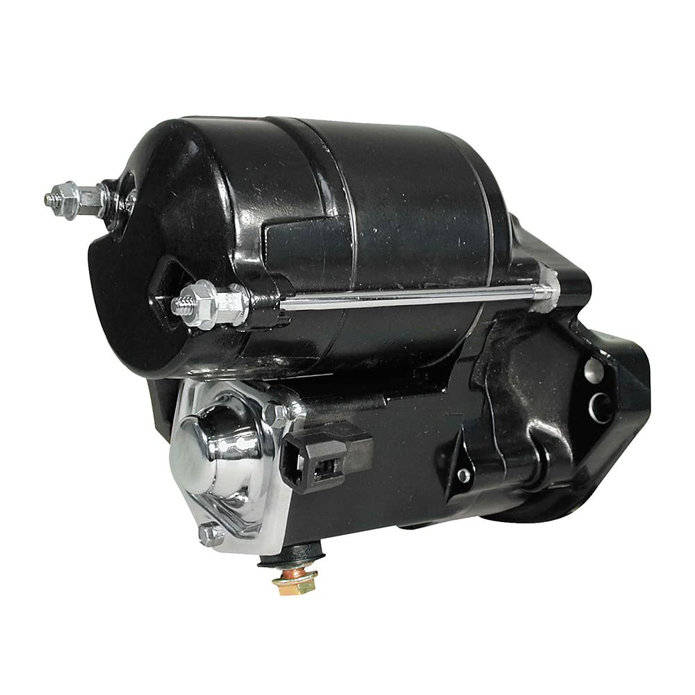 All Balls Starter Motor [1.4 kW, Black] (80‑1001) Compatible with Harley Big Twin Cam