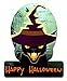 Past Time Signs PS457 12 x 15 in. Halloween Cat Plasma Metal Sign