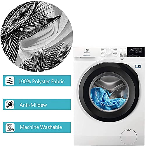 Rideau de douche 165x200cm polyester salle de bain KnSam