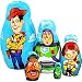 Matryoshka Matrioska Babuska Russian Nesting Wooden Doll Toy Story Matryoshika Babushka 5 Pcs Stacking Hand Painting Beautiful Nested Craft Matriosjka Matrioska Matreshka Matrjoska Matroeska