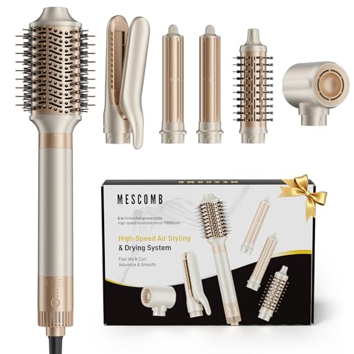 6-in-1 Hot Air Styler – Hair Dryer & Versatile Air