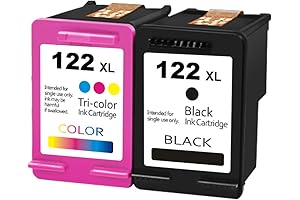 Remanufactured HP 122XL Ink Cartridge Combo Pack