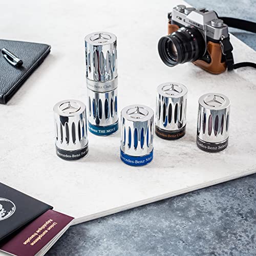 Mercedes Benz Club - Fragrance For Men - Notes Of Grapefruit, Cardamom And Dry Wood - Refreshing, Warm, Woodsy Blend - Suitable For Any Occasion - Long Lasting Wear - 0.7 Oz Edt Mini Spray #TOP3
