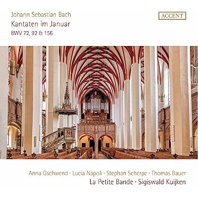 JS Bach: Cantatas BWV 72, 92 & 156
