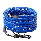 Scilulu 25FT Heated Drinking Water Hose for Rv Gardon Home with Energy Saving Thermostat,1/2' Inner Diameter Withstand Temperatures Down to-45°F-Lead and BPA Free