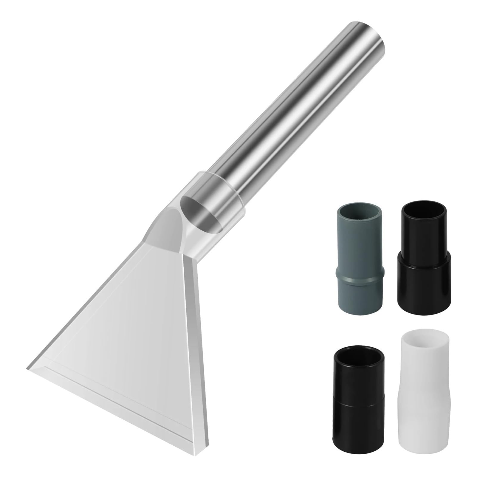 Buse d'extraction d'aspirateur, tête de Brosse rotative, buse pivotante Transparente, buse de Nettoyage de Tapis de canapé, pièces d'aspirateur 2/4 pièces(As Shown C)