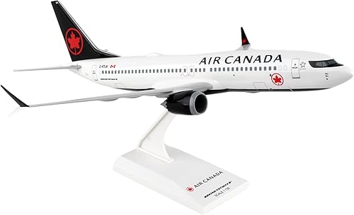 Daron Air Canada 737 Max8 1/130 - Avión coleccionable de plástico moldeado por inyección para niños a partir de 14 años
