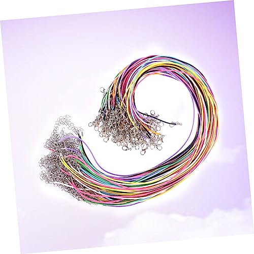 Cuerda para joyería SEWACC con cierres y extensiones para hacer collares hechos a mano 7