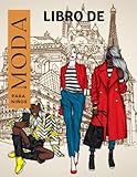 Libro de Moda para Niños: Modelos de Pasarela para Colorear' - 'Inspírate con nuevos conceptos de moda.