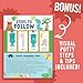 Hadley Designs Potty Training Chart for Toddlers Boys -10 Sticker Potty Chart for Toddlers Boys, 8.5x11