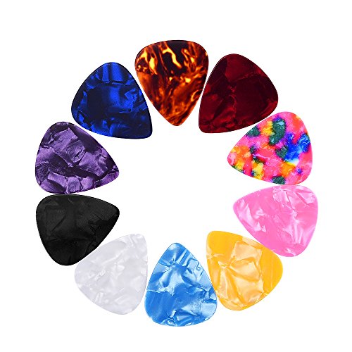 Médiators Guitare Plectres Couleur Mélangée 0.46mm Celluloïd Médiators avec Boîte de Poche Métallique, Pack 40 - Les Beatles, Paul McCartney, John Lennon, RIngo Starr, George Harrison Médiators Guitare Plectres Couleur Mélangée 0.46mm Celluloïd Médiators avec Boîte de Poche Métallique, Pack 40 – Image 4