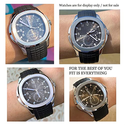 Bracelet montre silicone 21mm résistant à l'eau pour changer de style