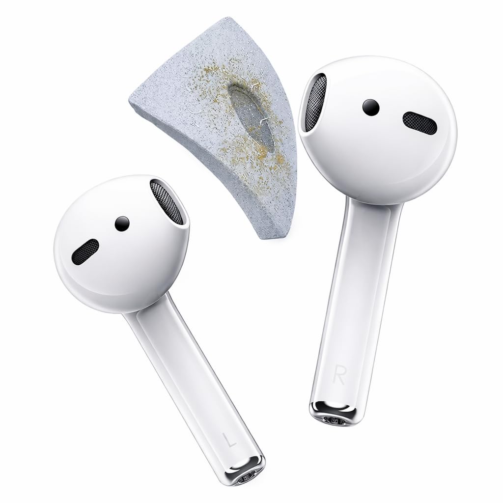 Mizi Cleaning Putty For Air-Pods,Remove Ear Wax,Dirt&Gunk From Devices With Small Crevices,Cleaner Kit Compatible With Earpods,Earphones,Headphones&Hearing Aids-(10 Pack)White-image-35