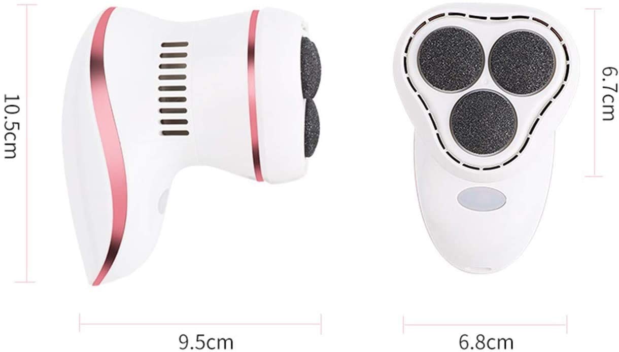 Aspirateur électrique pour callosités des Pieds - Outils de meulage de pédicure exfoliant - Réparation Automatique des Pieds, Facile à Utiliser - Traitement Professionnel des Peaux mortes/du