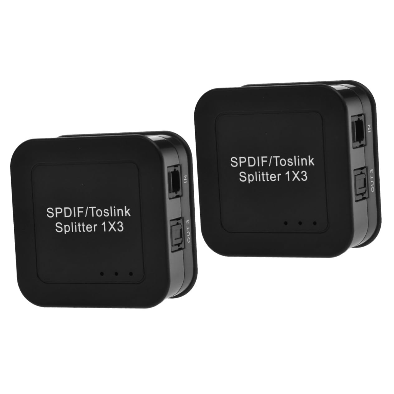 Gatuida 2 Pièces 1 3 Répartiteur Spdif/ 1X3 Commutateur Répartiteur Commutateur Spdif 1 en 3 Répartiteur Séparateur Audio Original