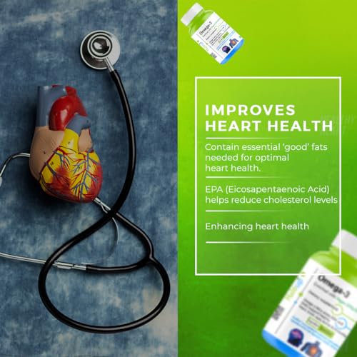 Image of Haleup Vegan Omega-3 Capsules 500 mg, Enriched with Vegan DHA /EPA || Researched in USA || Healthy Heart || Brain|| Immunity