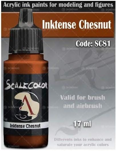 Scalecolor SC-81 Acrylic Inktense Chestnut 17ml