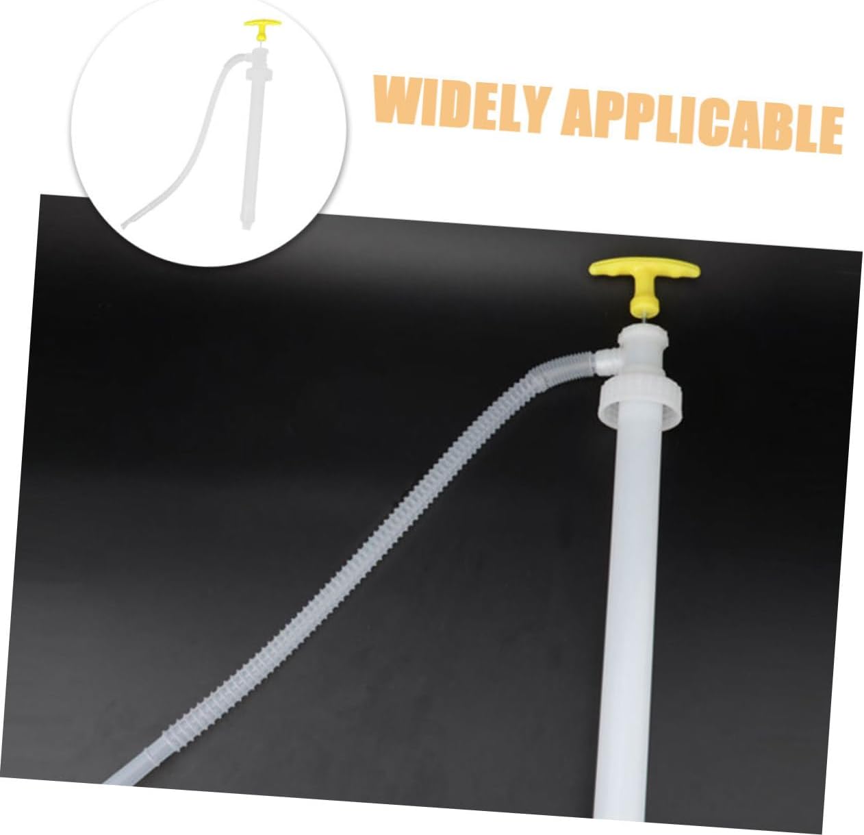 Manual Transfer Pump 2pcs Plastic Hand Pump for Oil Drums Car