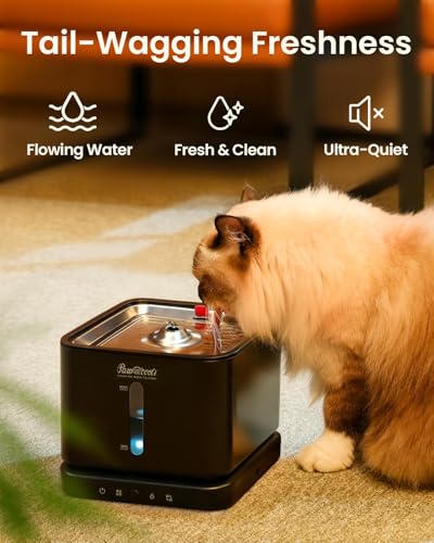 Cordless Cat Water Fountain, 3L/100oz  - image 8