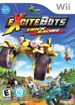Video Game ExciteBots: Trick Racing - Nintendo Wii (Game Only) Book