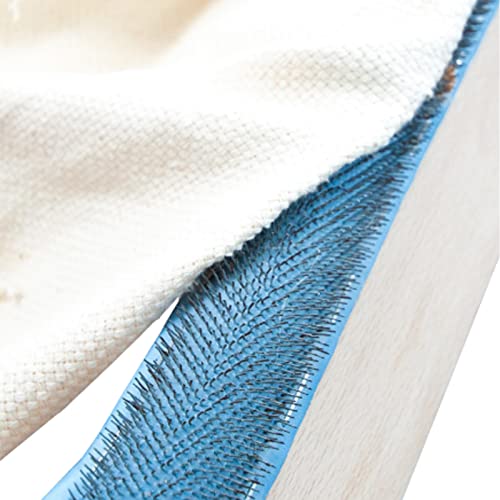 Image of 2Pcs Punch Needle Frame, 39.4in Gripper Strip Rug Fabric Hooking Gripper Frame Square Tufting Frame for Cross Stitch Embroidery