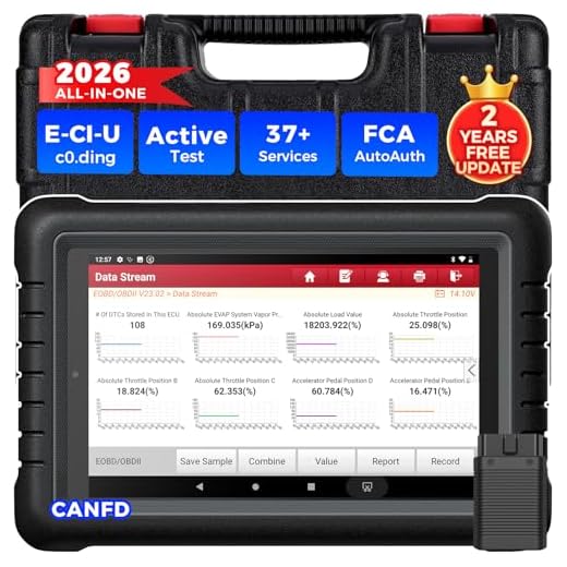 [2023 New] LAUNCH X431 PROS V+ Elite Bidirectional Scan Tool, Same As LAUNCH X431 V+, 2 Years Free Update, ECU Online Calibration & Matching, OEM Service Tool Full Diagnostic Scanner, AutoAuth FCA SGW