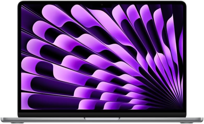 2024 Apple MacBook Air avec une puce Apple M3 avec 8CPU & 10GPU (13-pouces, 8 Go RAM, 512 Go SSD Stockage) (AZERTY French) Gris Sidéral (Reconditionné)