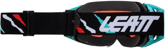 Leatt Goggle Velocity 5.5 Iriz Adult (Black/Turquoisewith Blue Lens)