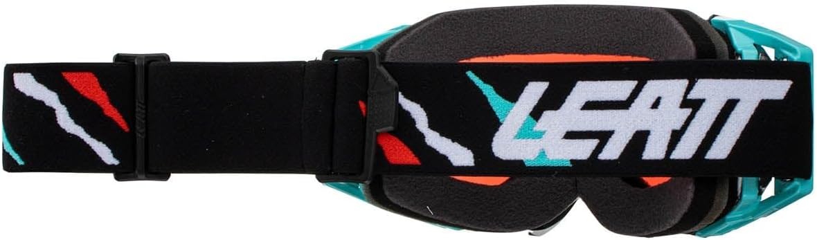 Leatt Goggle Velocity 5.5 Iriz Adult (Black/Turquoisewith Blue Lens)