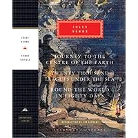 Journey to the Centre of the Earth, 20,000 Leagues Under The Sea, Round the World in Eighty Days