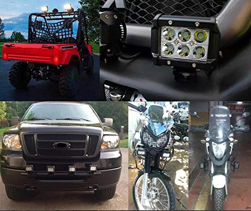 Farol De Milha Universal 18w - Pronto Para Instalação !!