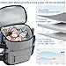 Tenot Cooler Backpack 33 Cans Backpack Coolers Insulated Leak Proof Soft Beach Cooler Bag for Men Women Ice Chest Backpack Camping Hiking Picnic Travel Cooler Lunch Backpack Light Grey