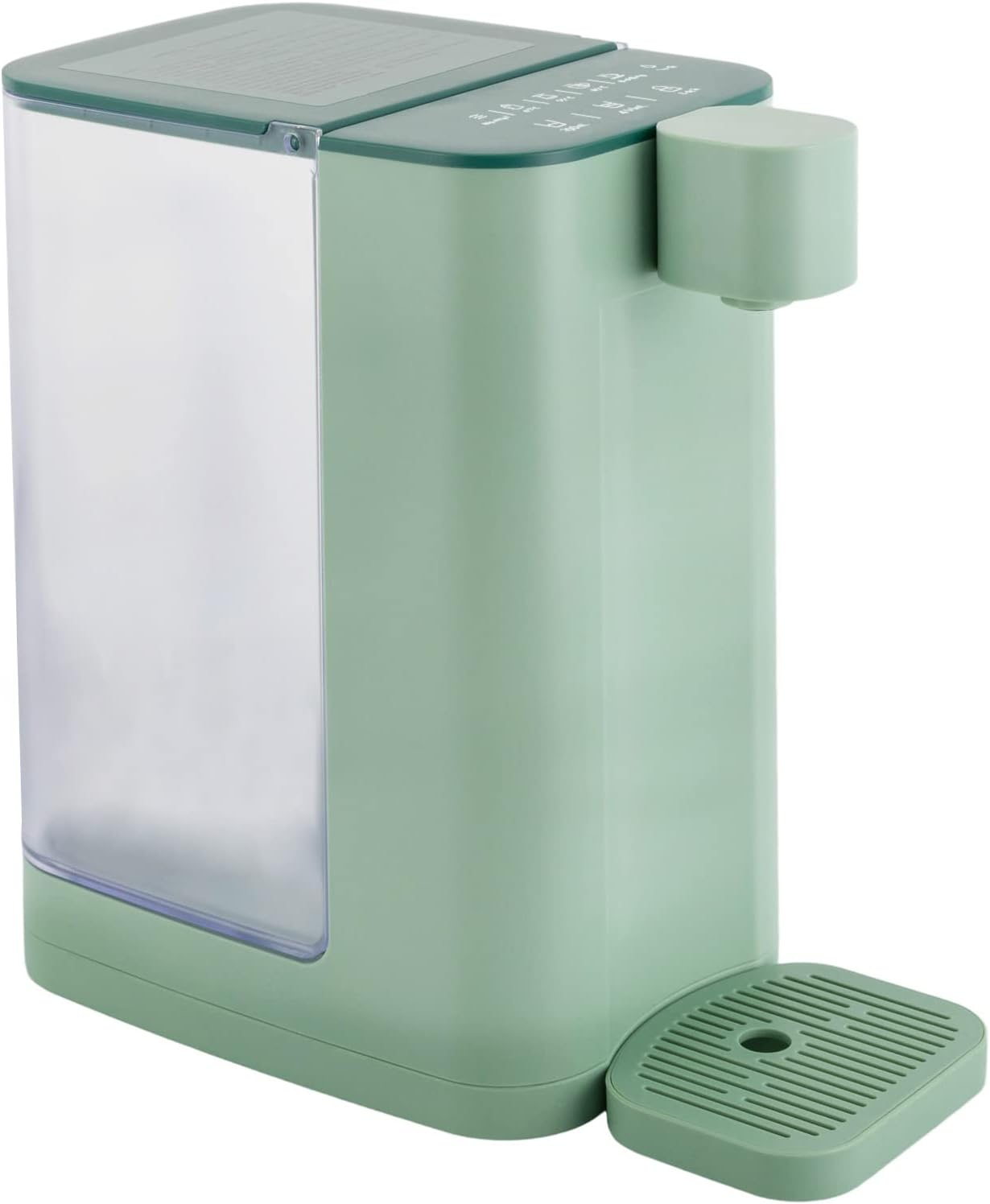 Electric Kettles,3L Water Tank Instant Hot Water Dispenser For Quick Heating & Outputting, Adjustable 5 Temperatures1600W Low-Noise Green Electric Kettles,Countertop Water Warmer Water Boiler For Home