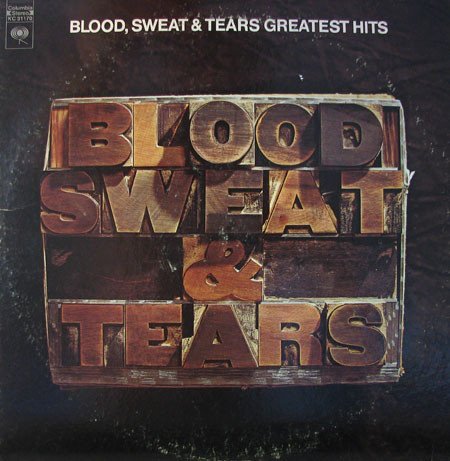 BLOOD, SWEAT & TEARS, blood, sweat & tears greatest hits, S 64803, 12" LP