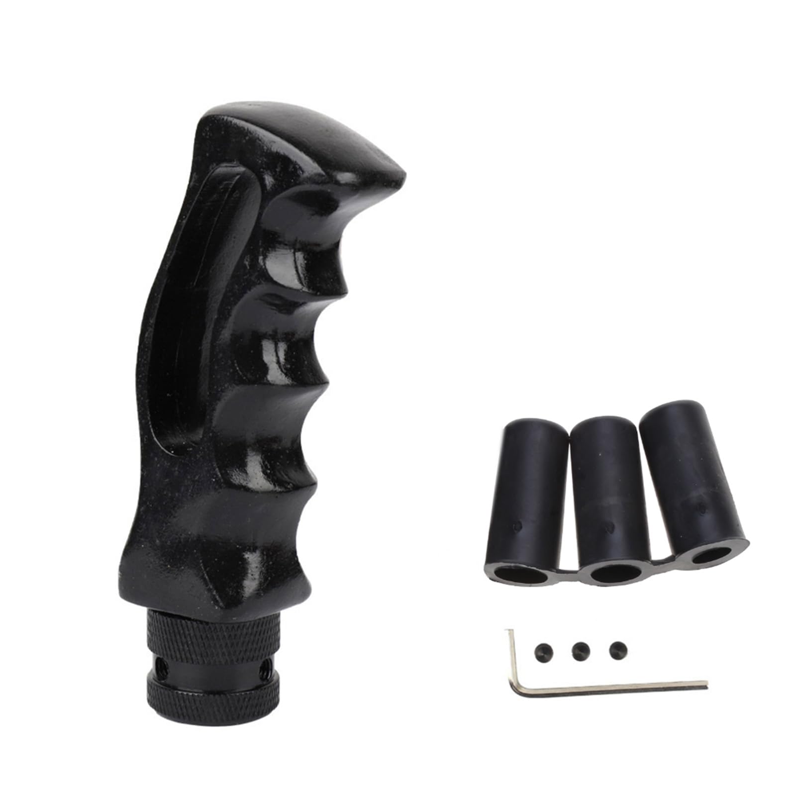 Obotsnoi Gear Stick Shifter Knobs, Car Shift Head Knob Shifting Levers Fit Most Manual Automatic Vehicles with 3 Threaded Adapters Gear Shift Knob Manual