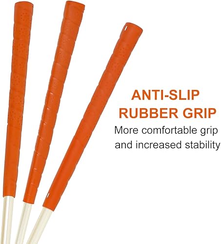 Miniatura 6 de Juego de palos de golf para niños, juego de golf KONDAY Kids, incluye unidad, plancha, putter, bolsa de transporte y pelotas suaves para mano derecha