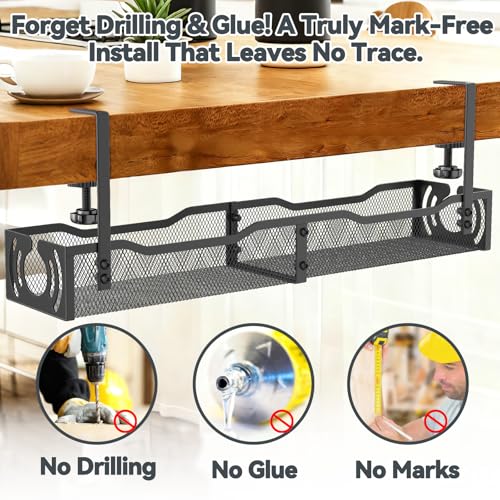 40% de descuento en organizador de cables metálico sin taladro