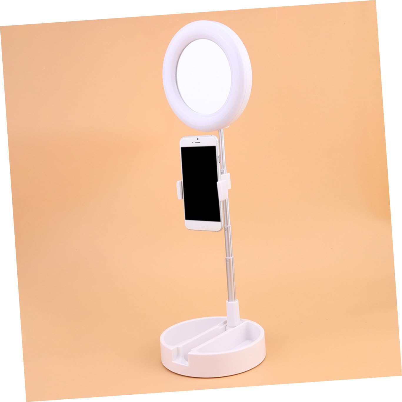 SHINEOFI Luce Ad Anello Per Selfie Led Lampada Da Tavolo Per Trucco Luce Led Regolabile Supporto Per Cellulare Multifunzionale Per Bellezza e Fotografia